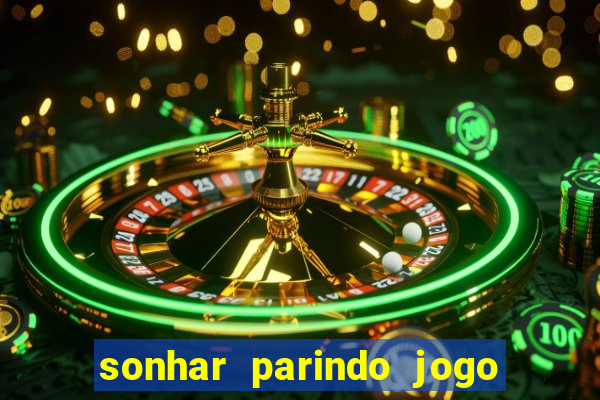 sonhar parindo jogo do bicho